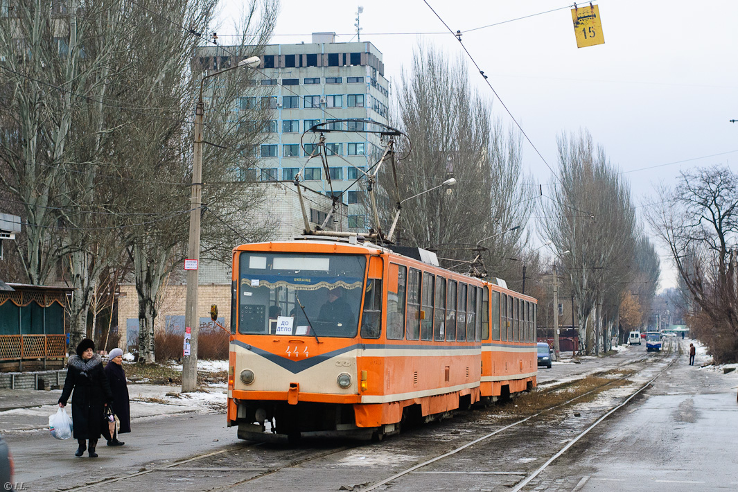 Запорожье, Tatra T6B5SU № 444