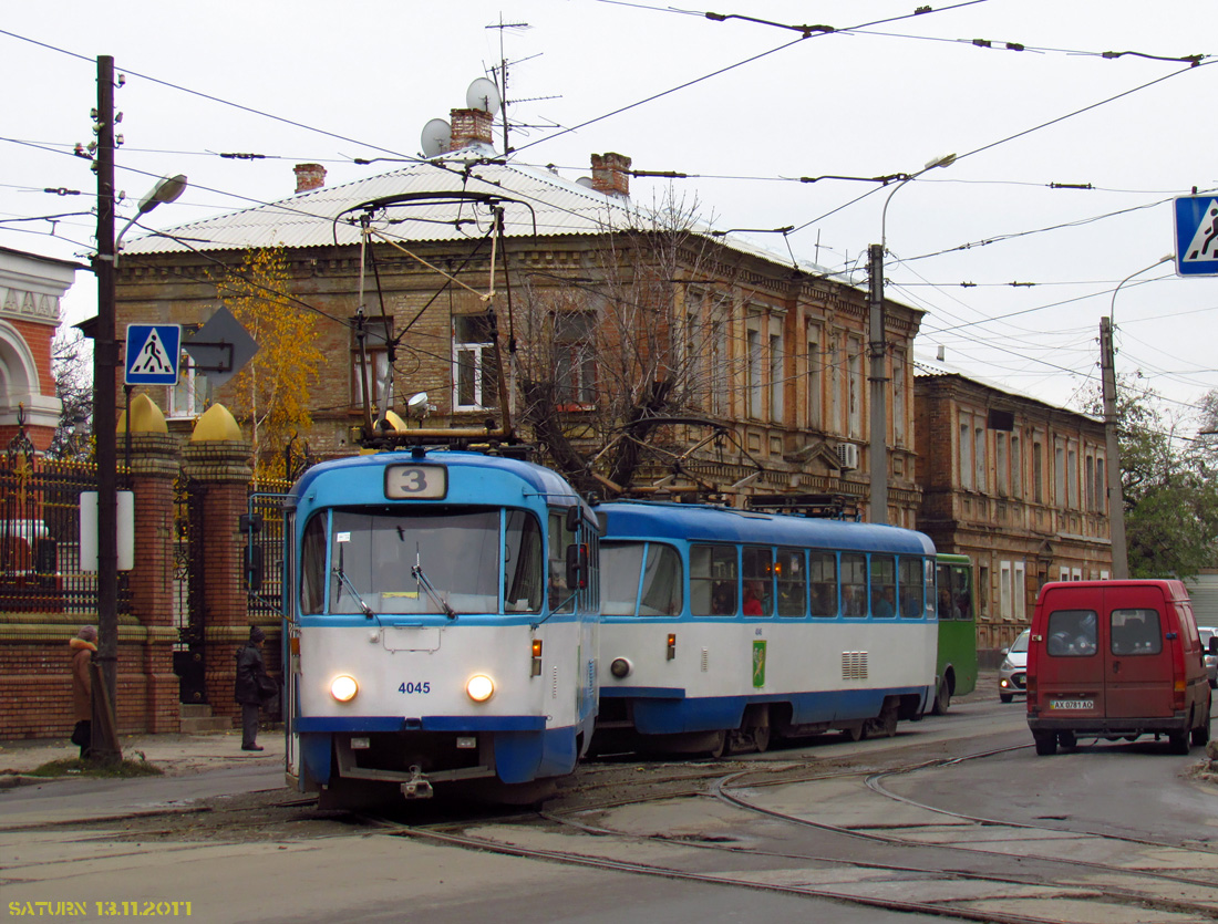 Харьков, Tatra T3A № 4045