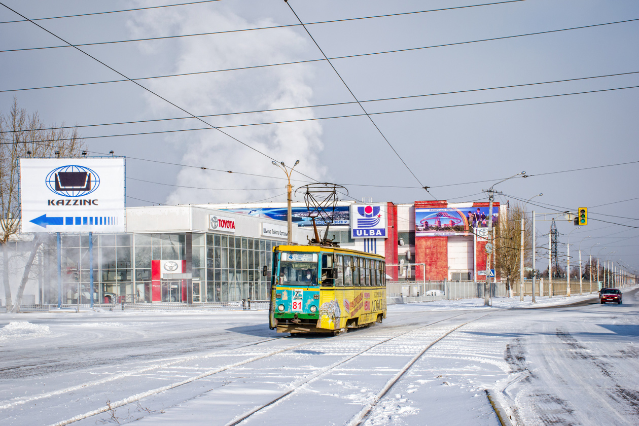 Усть-Каменогорск, 71-605 (КТМ-5М3) № 81