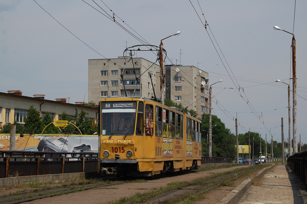 Львов, Tatra KT4SU № 1015