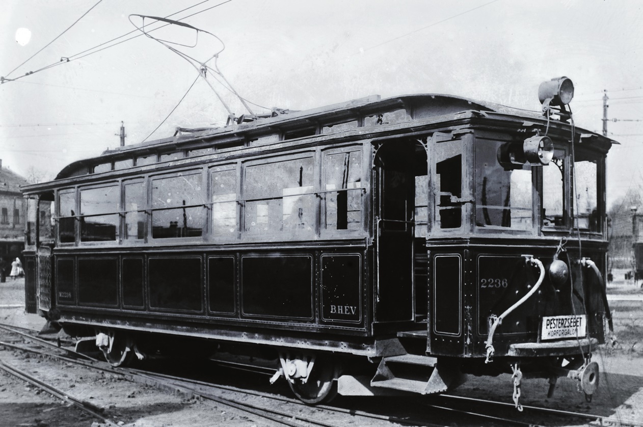 ბუდაპეშტი, M VI № M 2236; ბუდაპეშტი — Local railway; ბუდაპეშტი — Tram depots