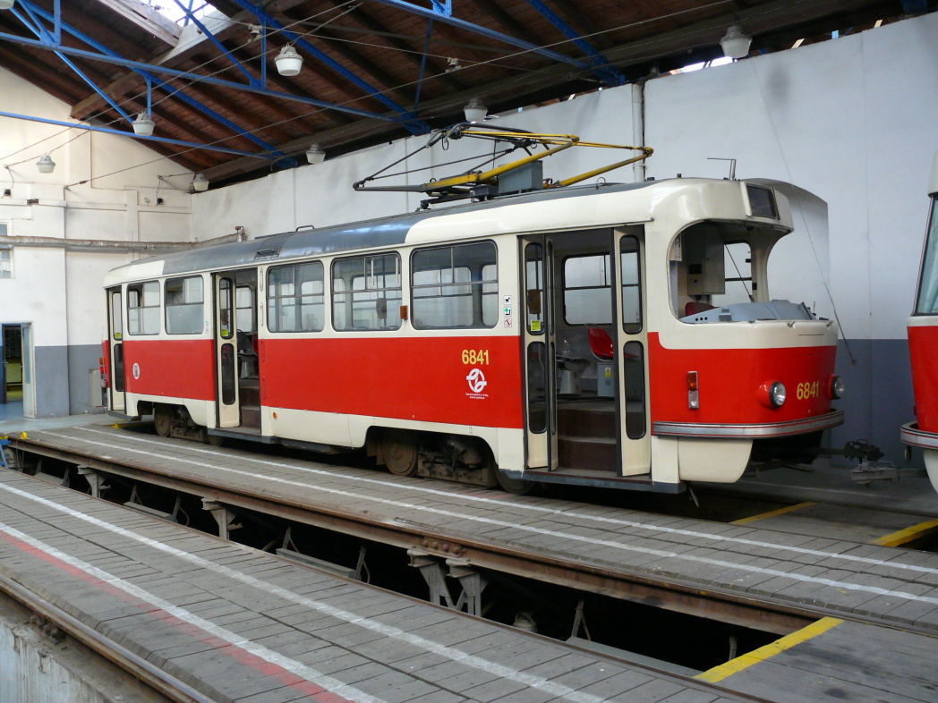 Прага, Tatra T3 № 6841