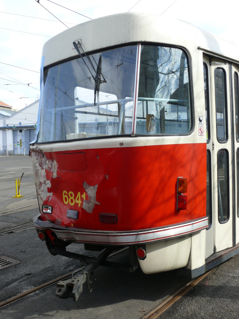 Прага, Tatra T3 № 6841