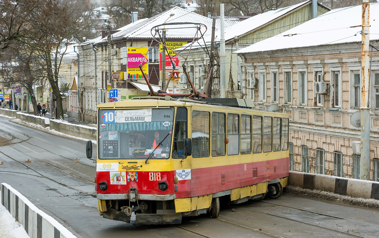 Ростов-на-Дону, Tatra T6B5SU № 818