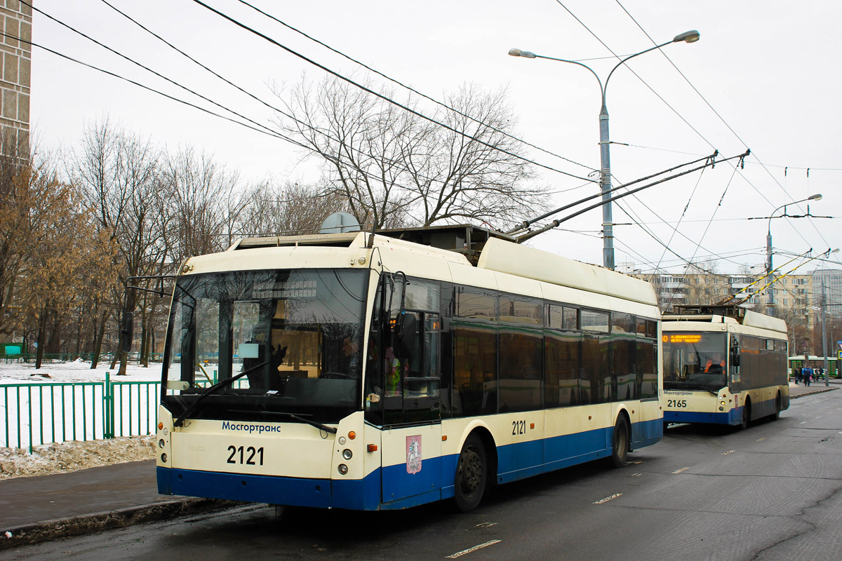 Москва, Тролза-5265.00 «Мегаполис» № 2121