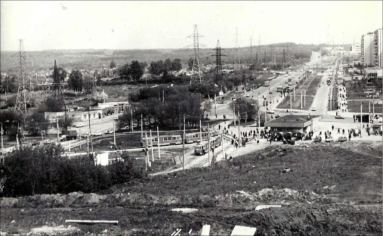 Самара — Исторические фотографии — Трамвай и Троллейбус (1942-1991); Самара — Конечные станции и кольца (трамвай)