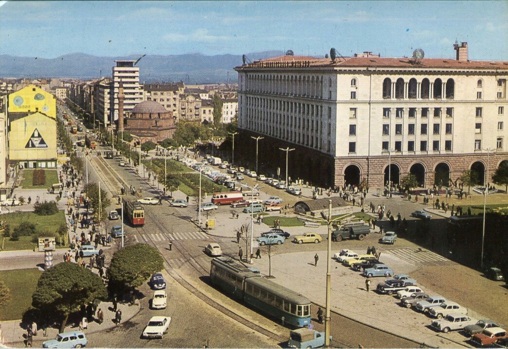 Sofia — Historic Photos of Tramway Infrastructure (1945–1989); Sofia — Historical — Тramway photos (1945–1989); Sofia — Pictures of postcards; Sofia — Trams with unknown numbers