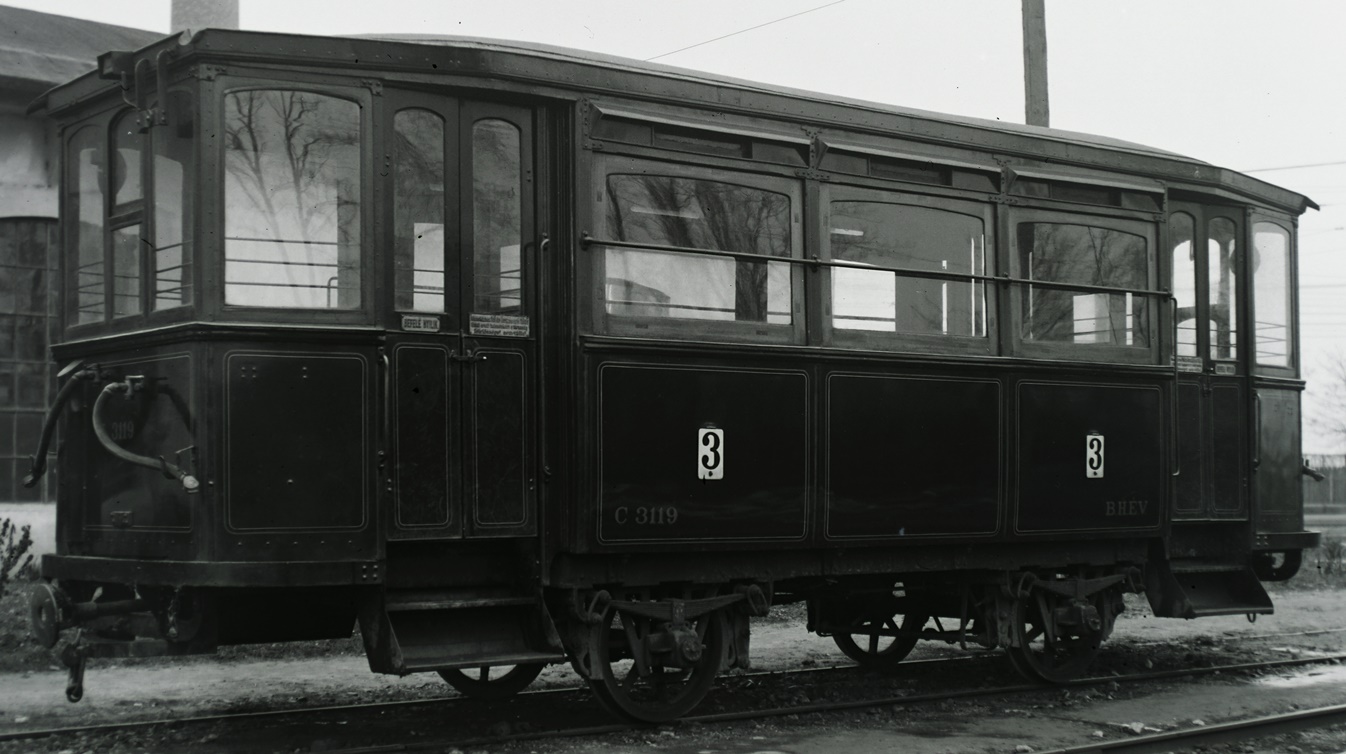 Budapest, P VIII Nr. C 3119; Budapest — Local railway; Budapest — Tram depots