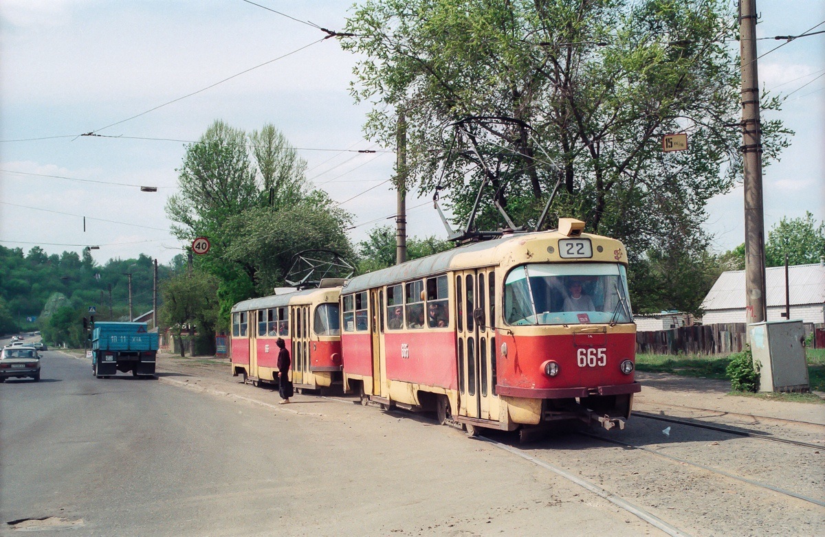 Харьков, Tatra T3SU № 665