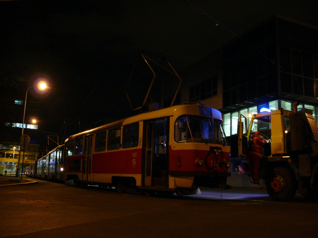 Prag, Tatra T3SUCS Nr. 7187