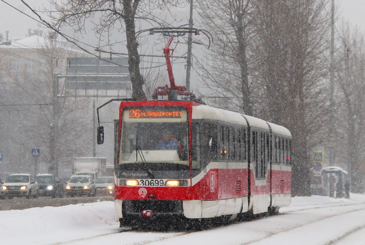 Москва, Tatra KT3R № 30699