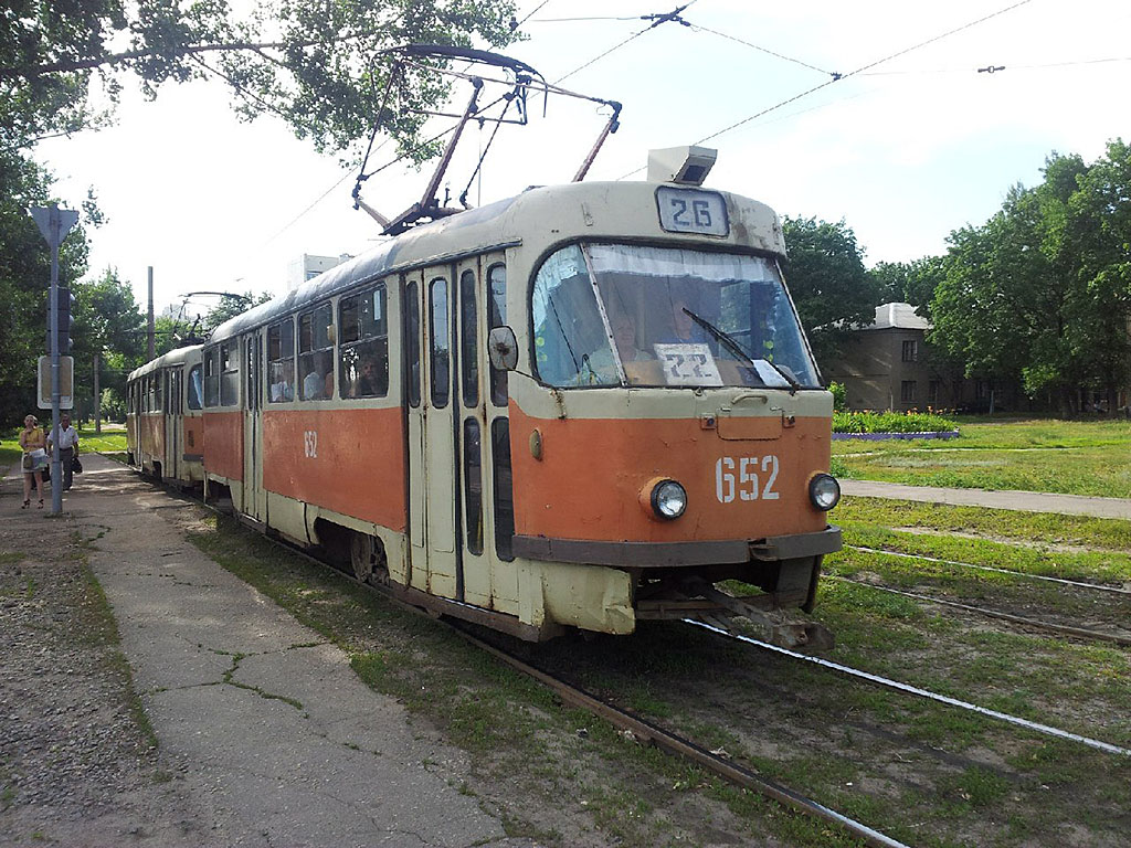 Харьков, Tatra T3SU № 652