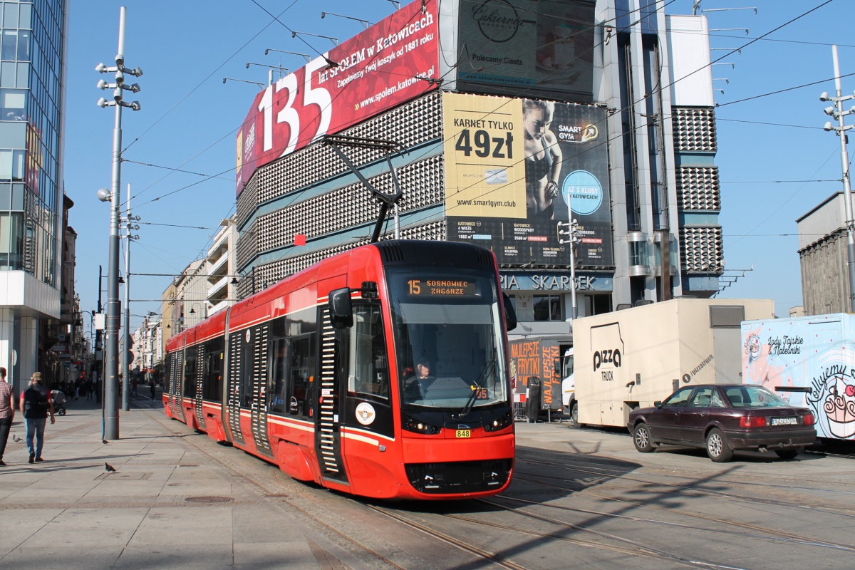 Сілезскія трамваі, PESA Twist 2012N № 848