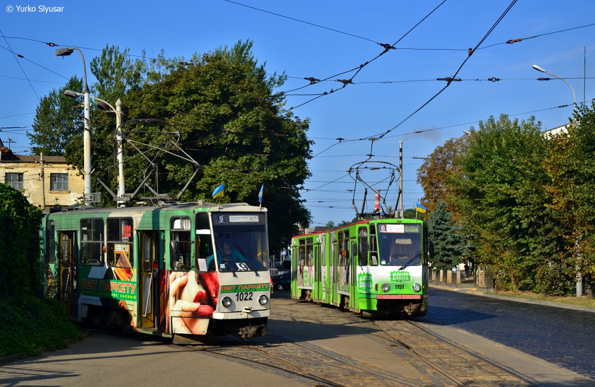 Lwów, Tatra KT4D Nr 1151