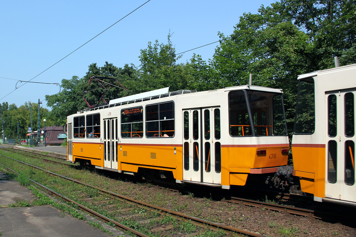 Будапешт, Tatra T5C5K2 № 4316