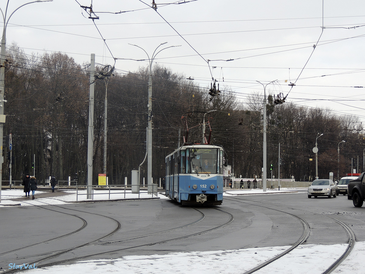 Вінниця, Tatra KT4SU № 152; Вінниця — Трамвайні лінії та інфраструктура