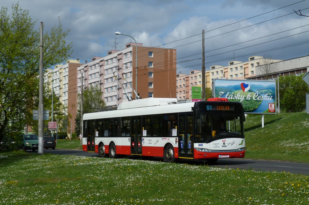 Усці-над-Лабем, Škoda 28Tr Solaris III № 427