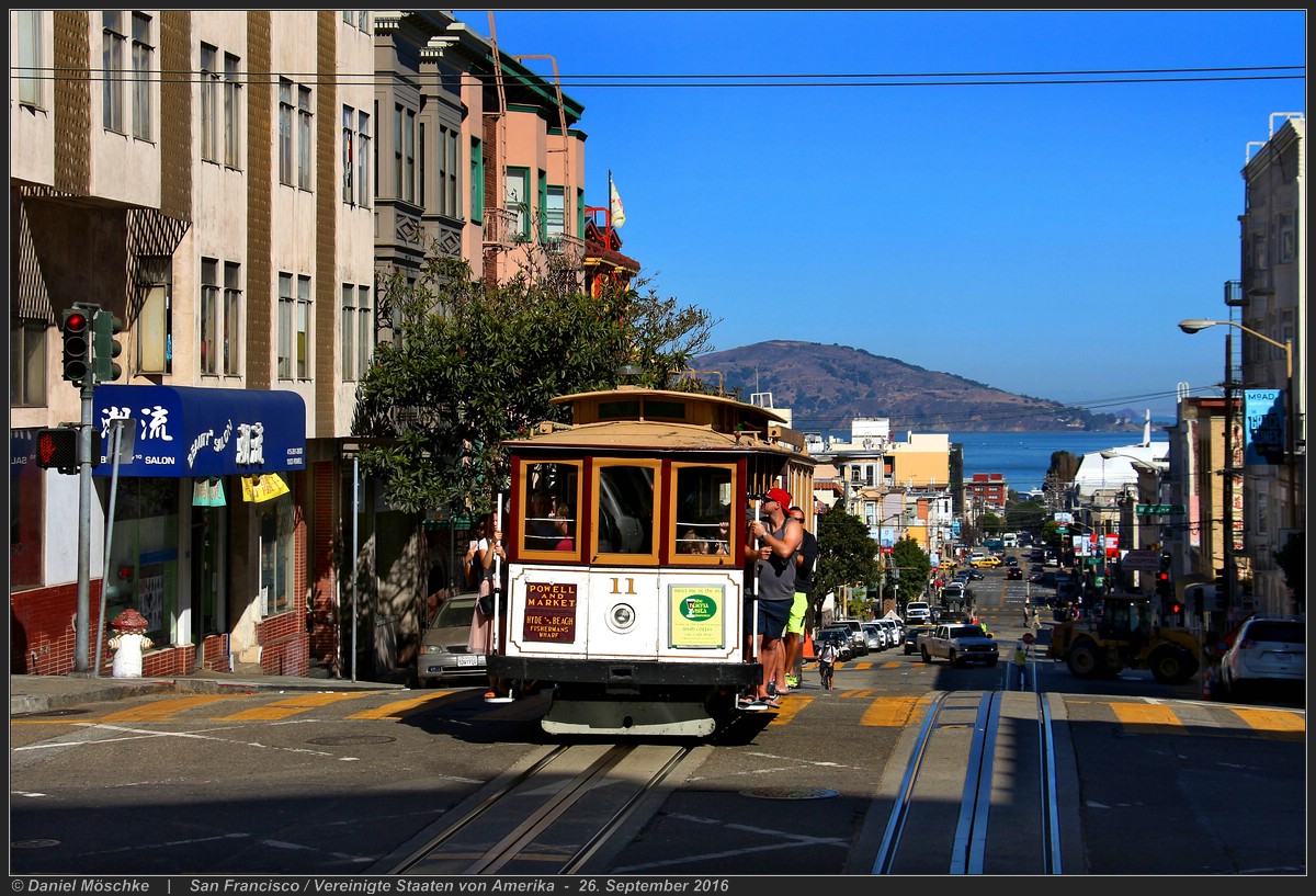 San Francisco Bay Area, Carter cable car nr. 11