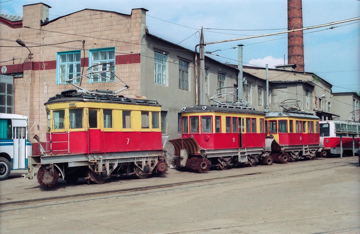 Kharkiv, SKh-2 # 7; Kharkiv, GS-5 # 11; Kharkiv, GS-4 (GVRZ) # 13