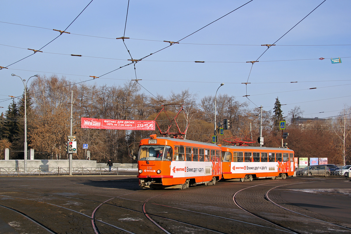 Екатеринбург, Tatra T3SU № 331