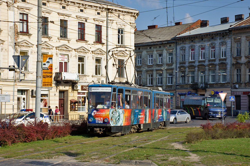 Lwów, Tatra KT4D Nr 1153