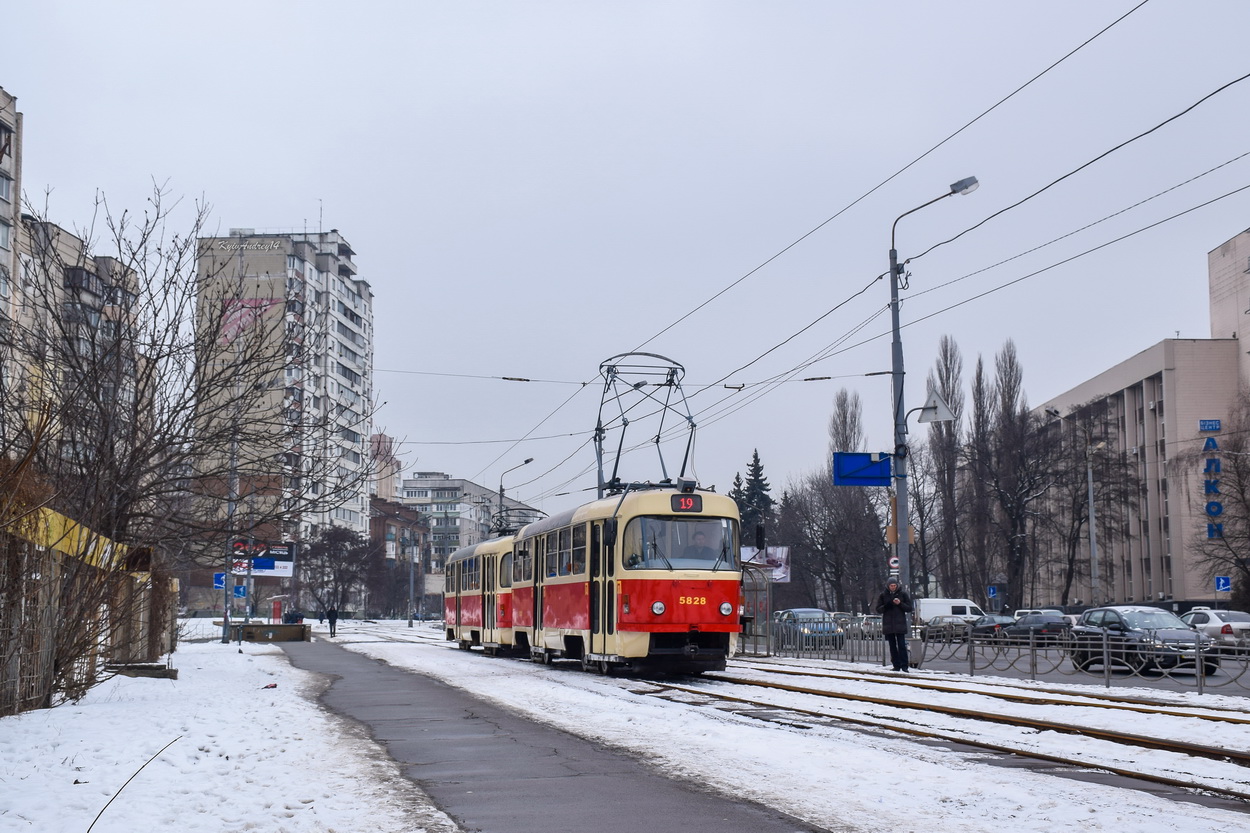 Киев, Tatra T3SUCS № 5828