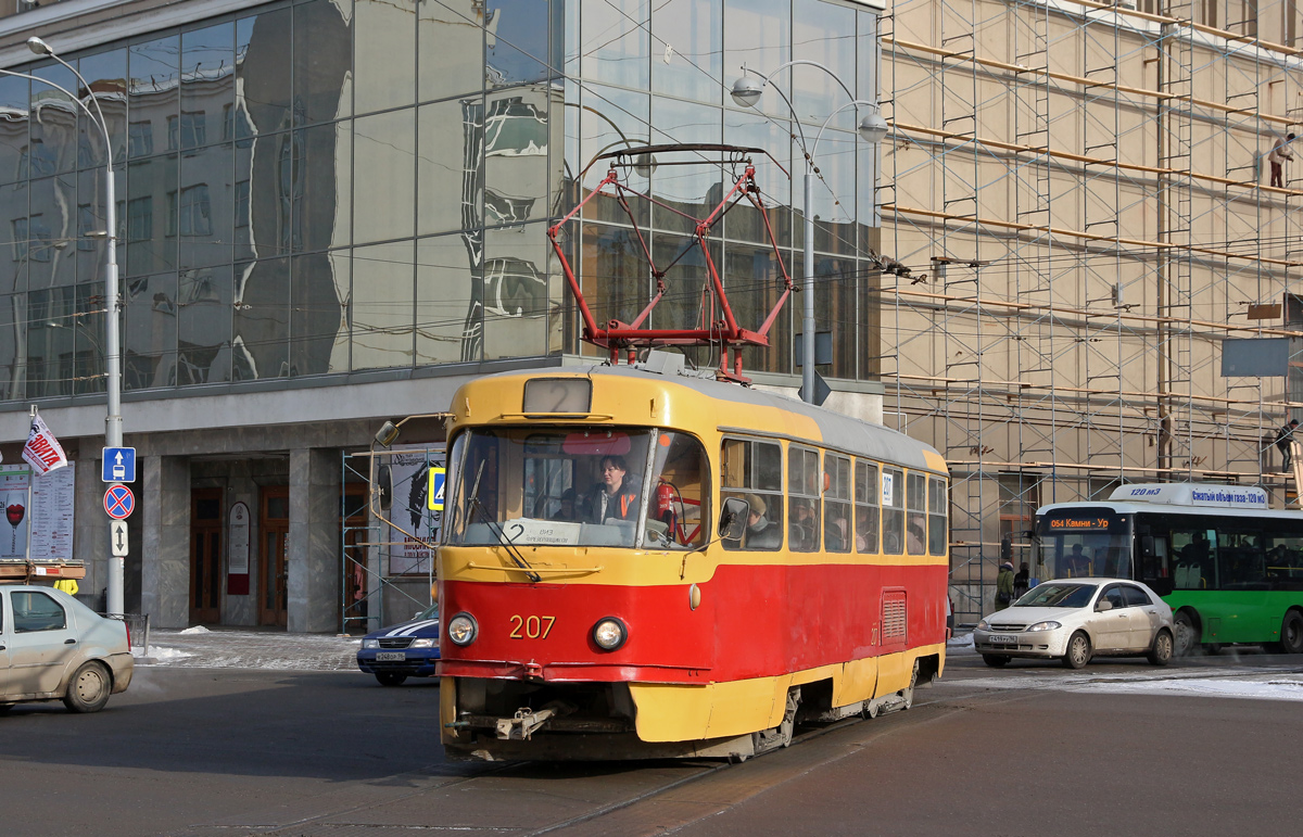 Yekaterinburg, Tatra T3SU č. 207