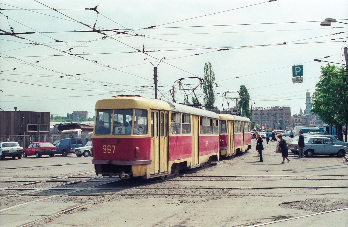 Харків, Tatra T3SU № 967