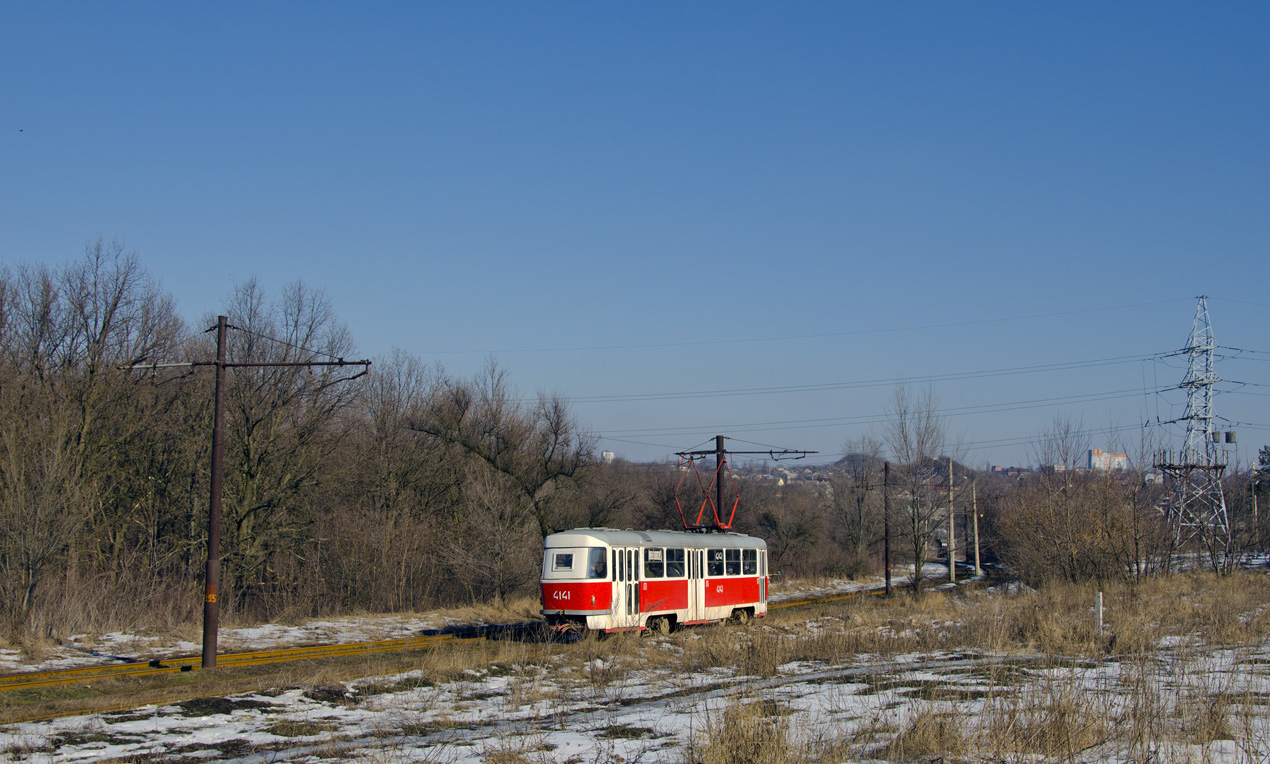 Donetsk, Tatra T3SU # 4141