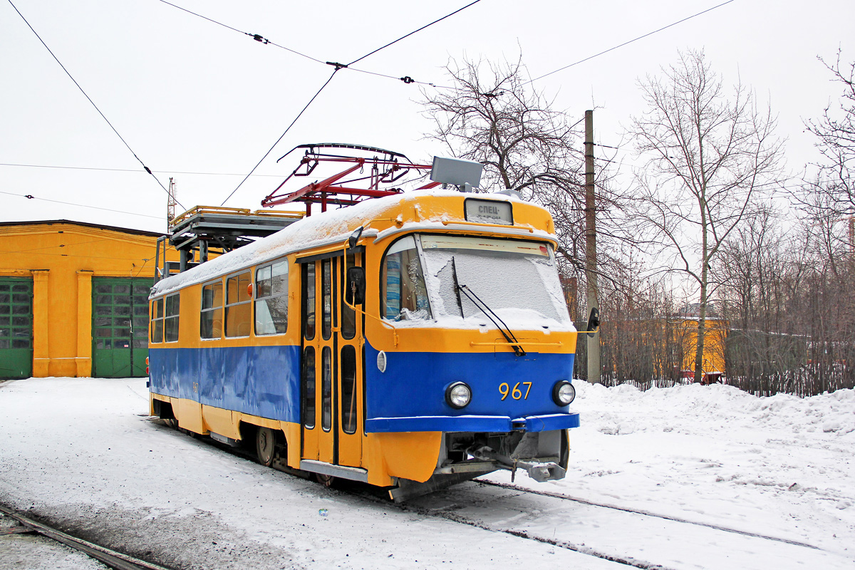 Jekaterinburg, Tatra T3SU (2-door) № 967