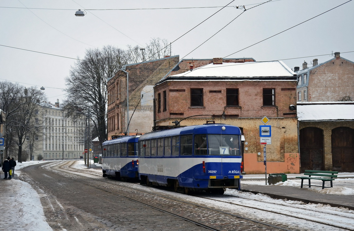Riga, Tatra T3A — 30297