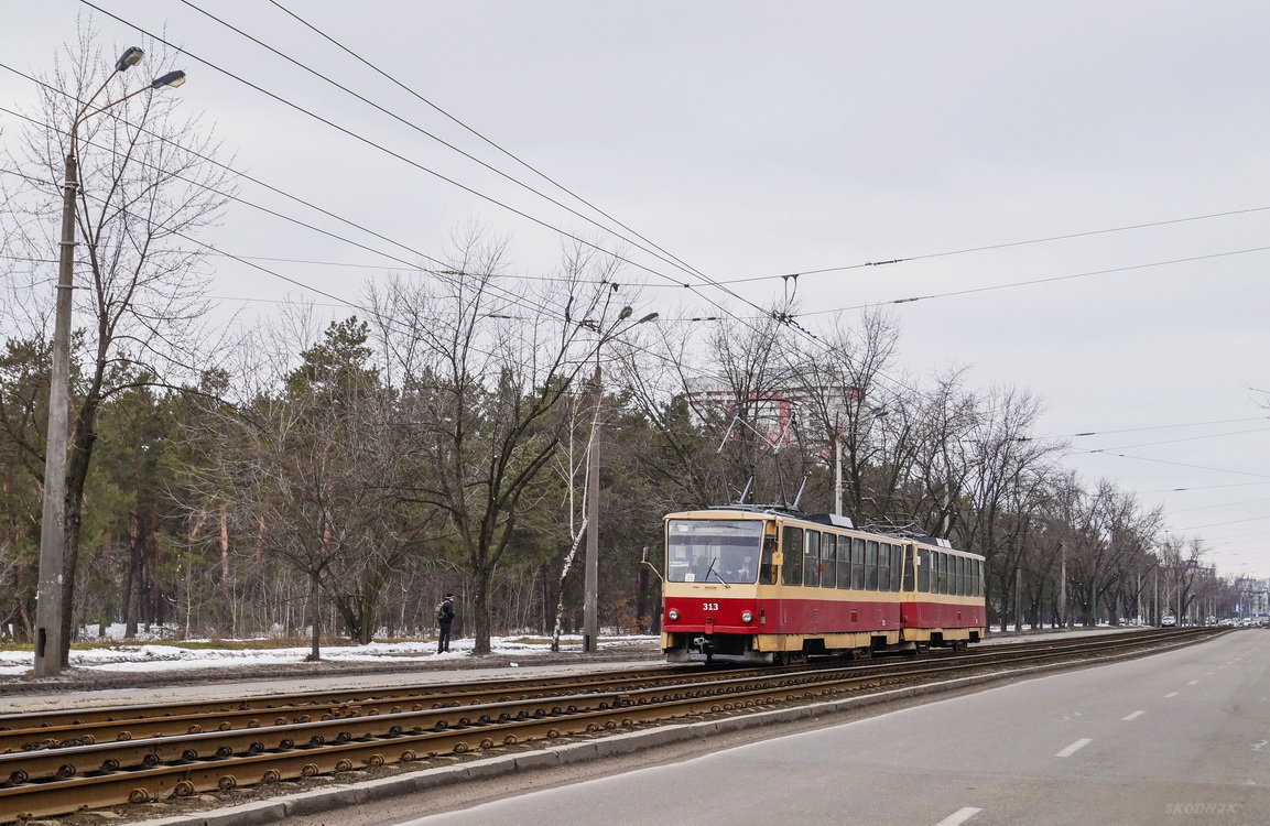 Kiiev, Tatra T6B5SU № 313