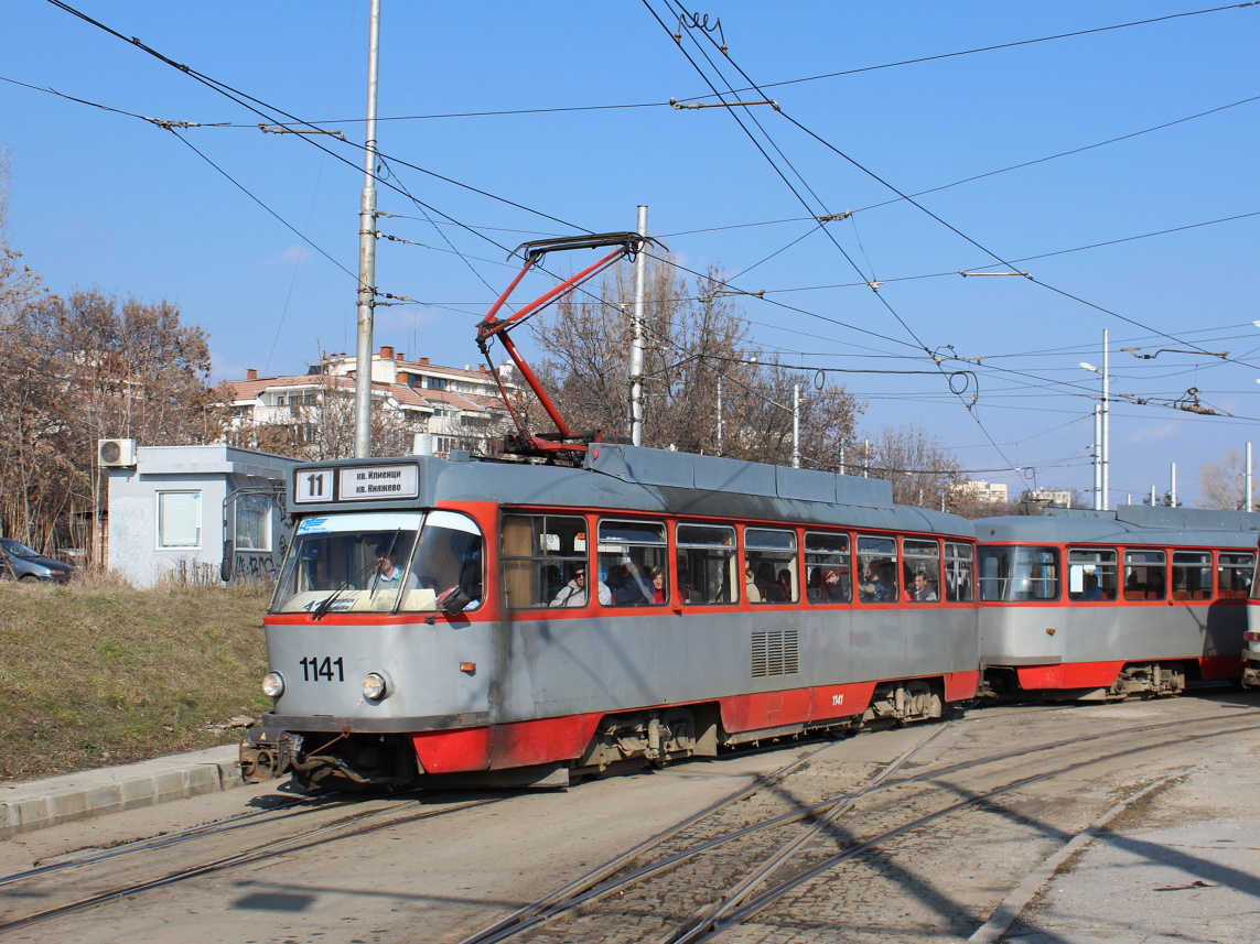 Szófia, Tatra T4DC — 1141