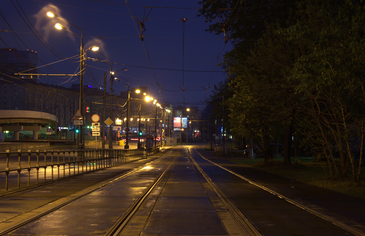 Moskau — Tram lines: Northern Administrative District