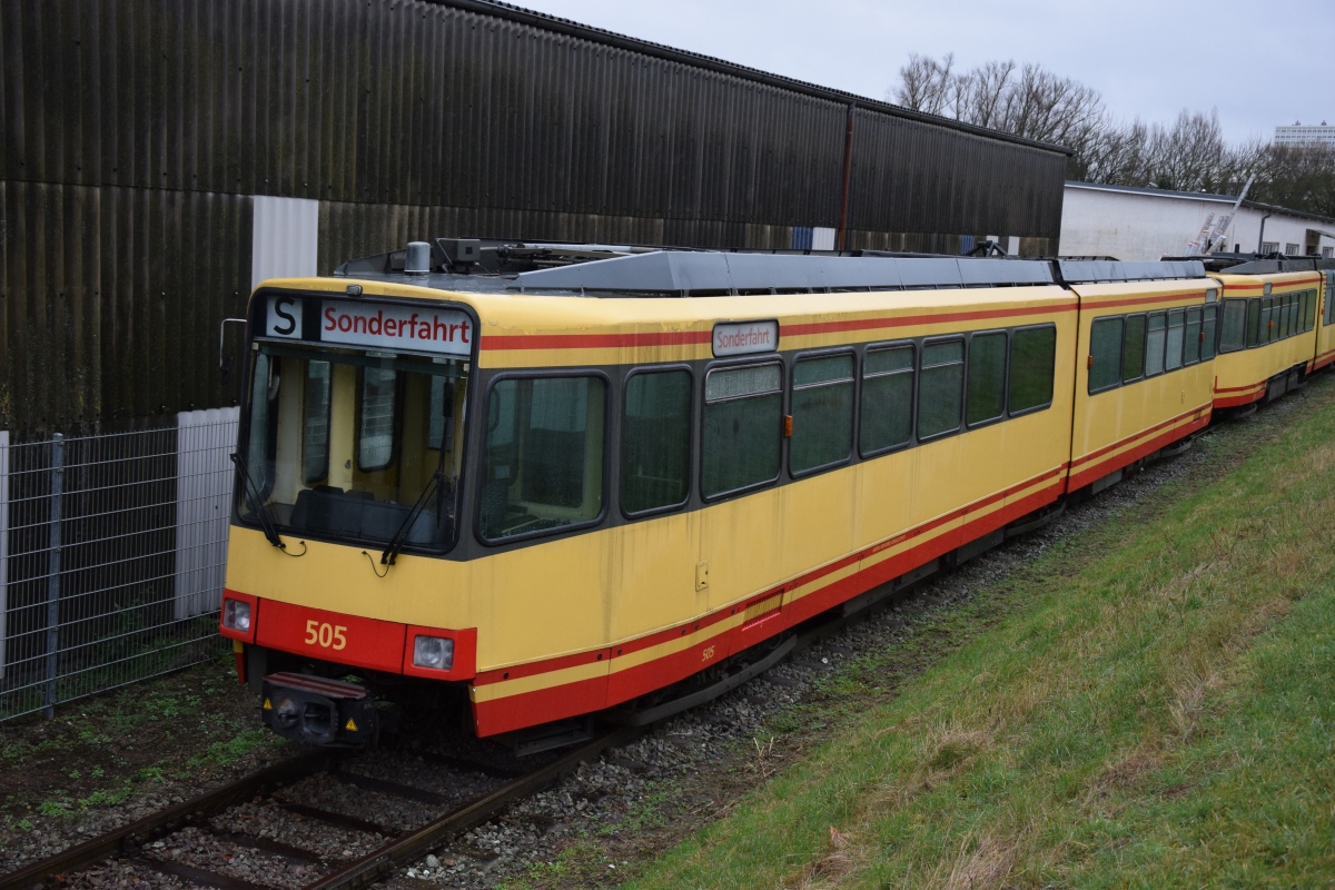Karlsruhe, Waggon-Union GT6-80C Nr 505