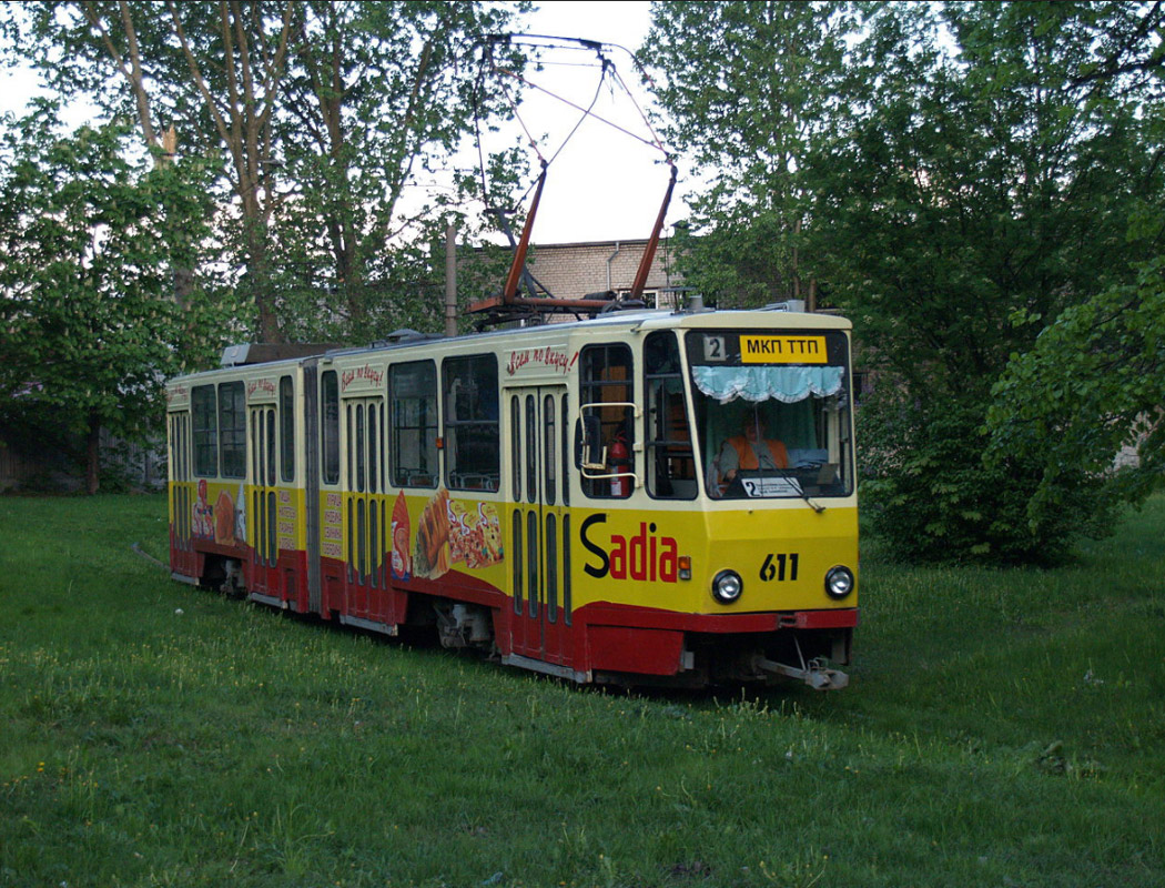 Калининград, Tatra KT4D № 611