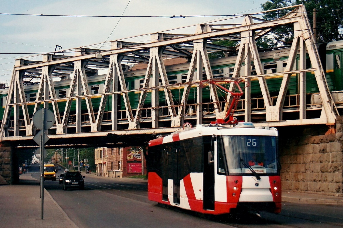 Szentpétervár, 71-153 (LM-2008) — 1420; Szentpétervár — New PTMZ trams