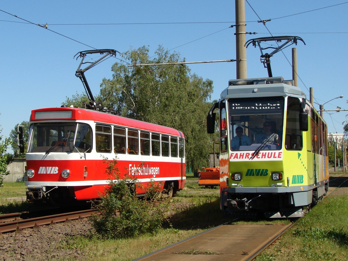 Магдебург, Tatra T6A2M № 701; Магдебург, Tatra T4DM № 774