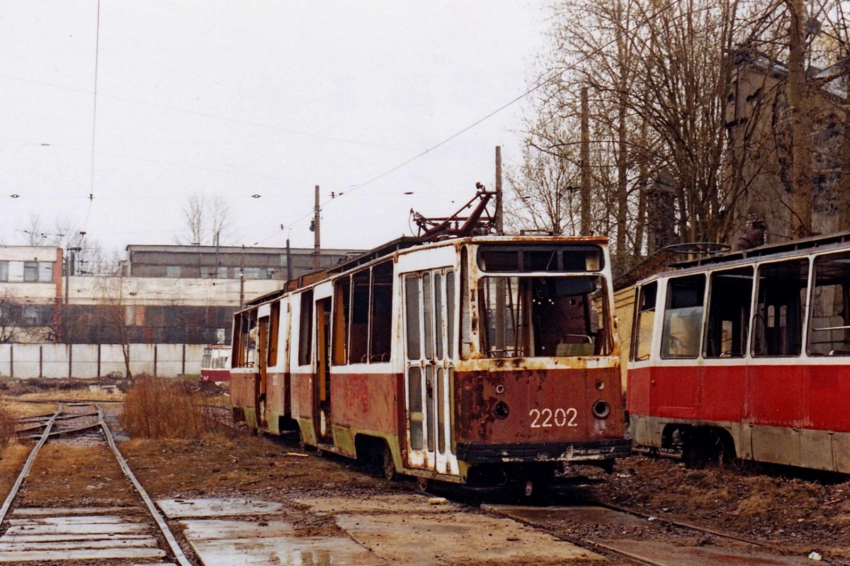 Санкт-Петербург, ЛВС-86Т № 2202; Санкт-Петербург — Петербургский трамвайно-механический завод