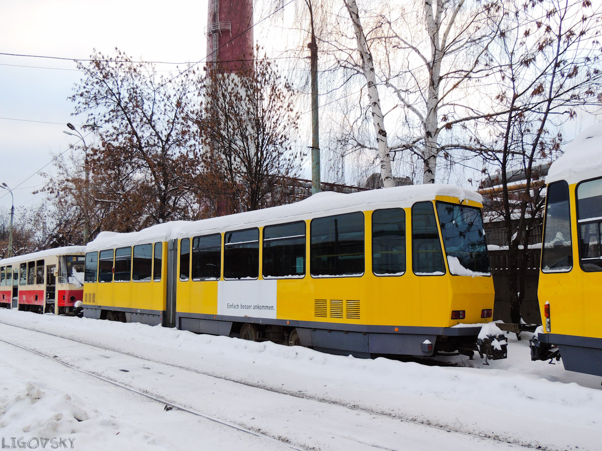 Berlín, Tatra KT4DM č. 6023; Iževsk — New tram; Iževsk — Tramway deport # 2