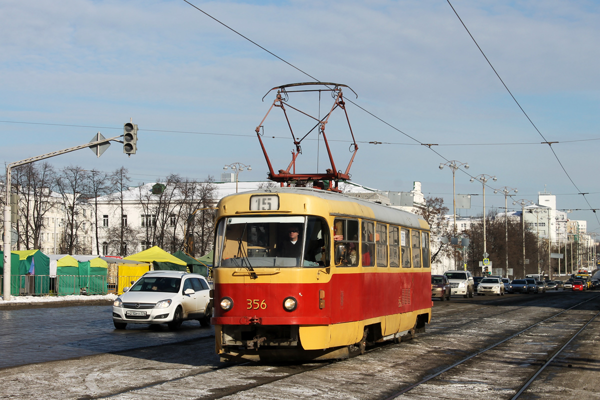 Екатеринбург, Tatra T3SU № 356