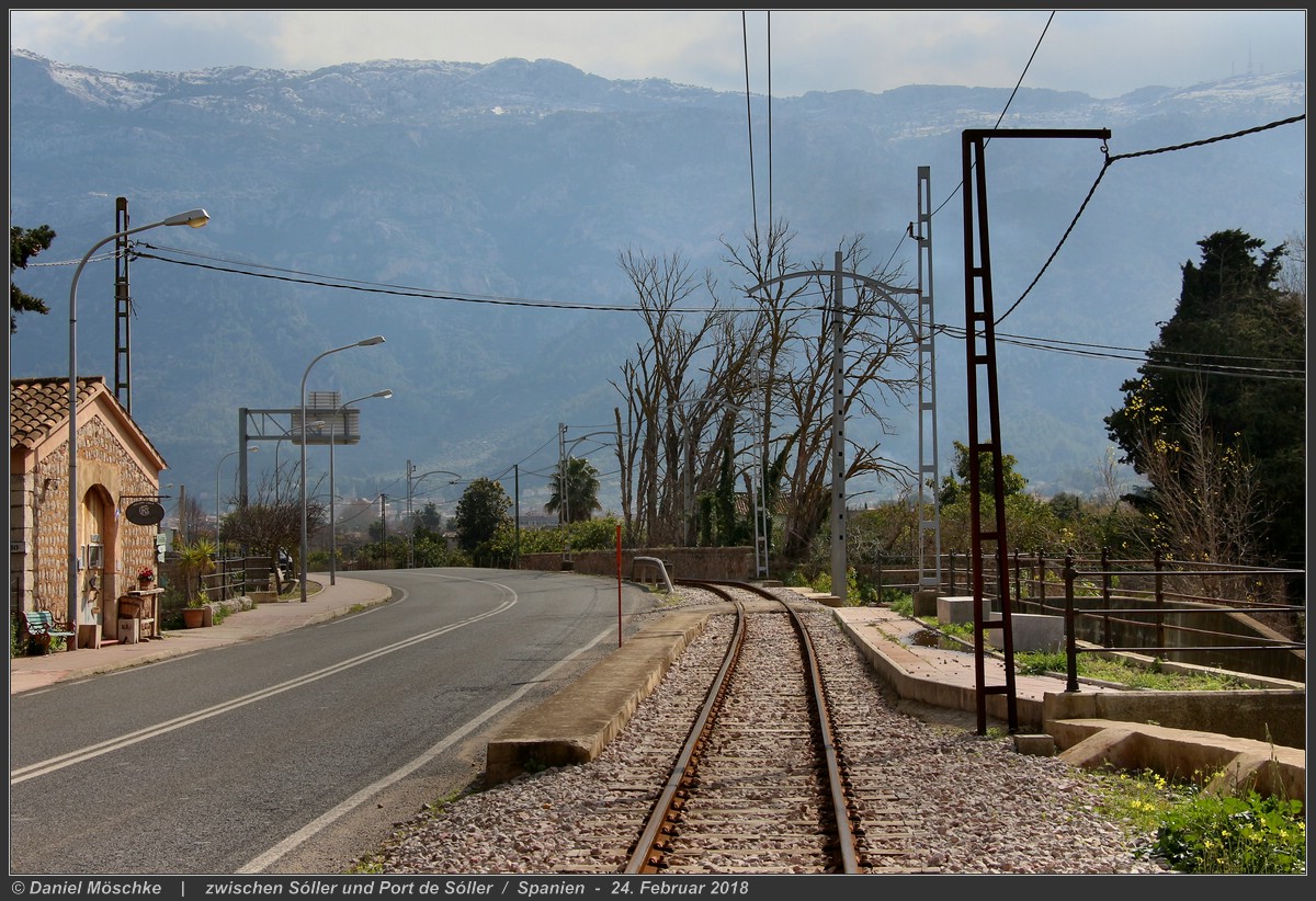 Сольер — Трамвайные линии и инфраструктура