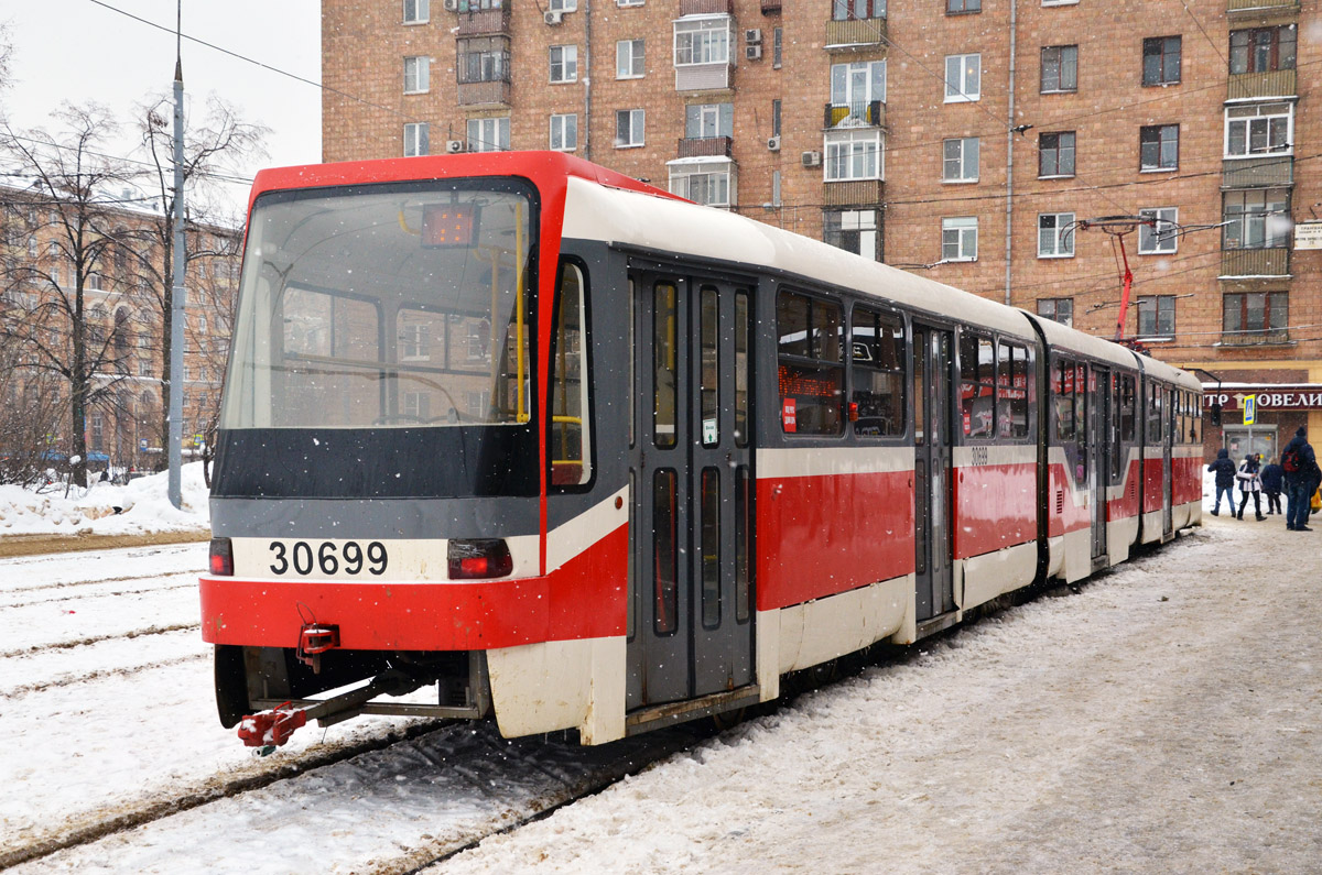 Москва, Tatra KT3R № 30699