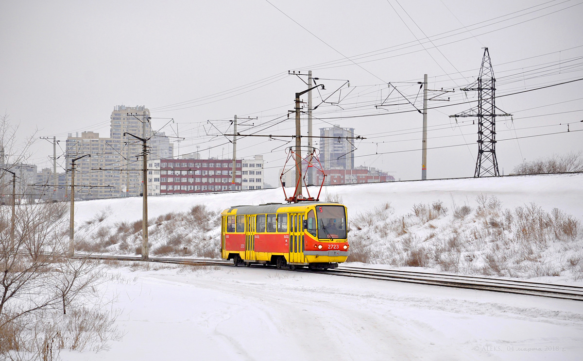 Волгоград, Tatra T3SU № 2723