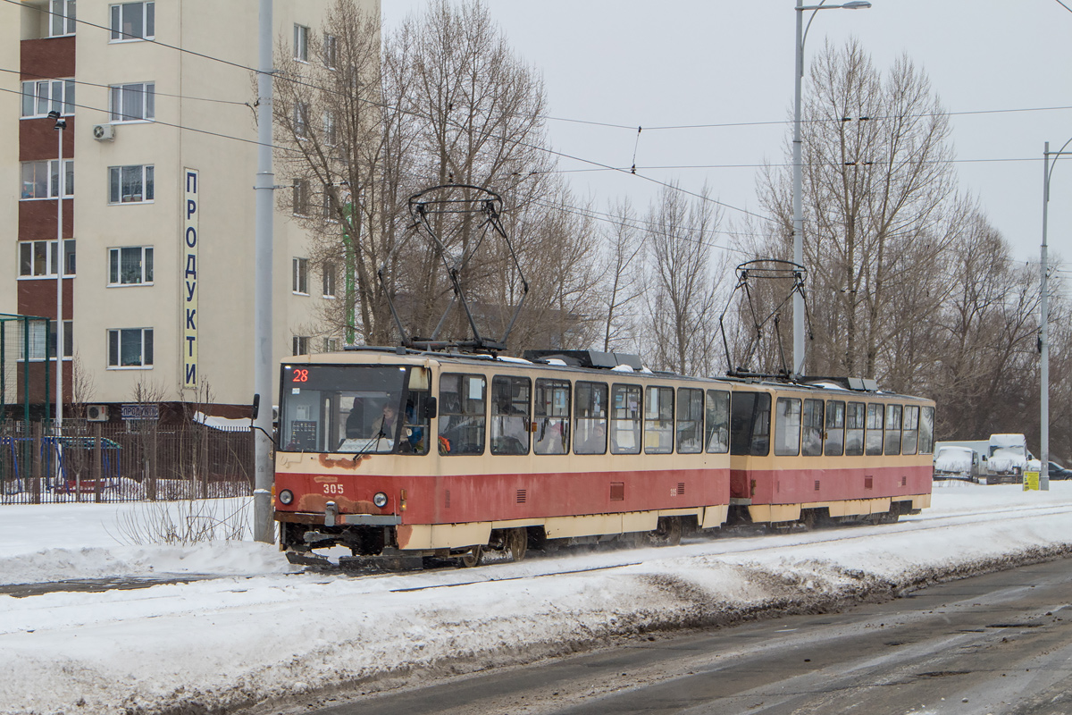Киев, Tatra T6B5SU № 305