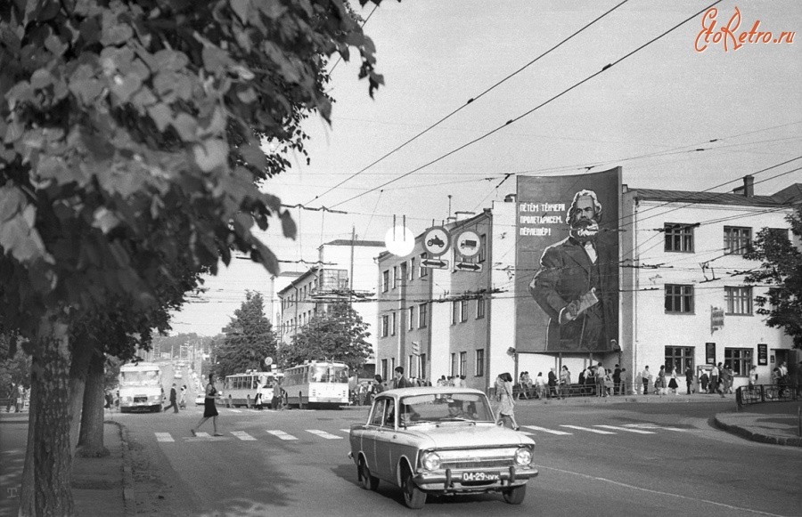 Чебоксары — Старые фотографии — Фото — Городской электротранспорт