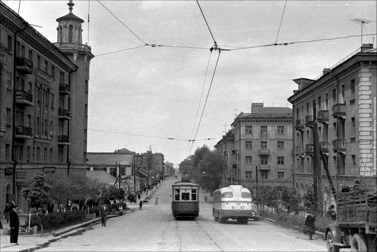 Władykaukaz, Kh Nr 21; Władykaukaz — Old photos and post-cards — 2; Władykaukaz — Shaldon tram line