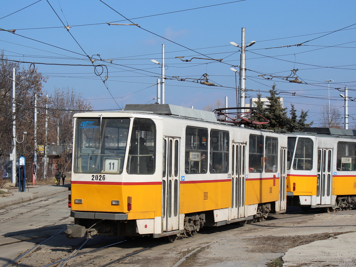 Sofia, Tatra T6A2B nr. 2026