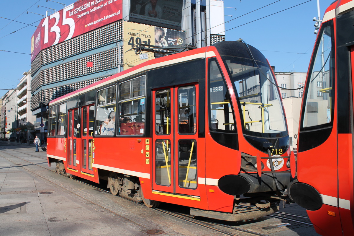 Силезские трамваи, Konstal 105N-HF11AC № 712