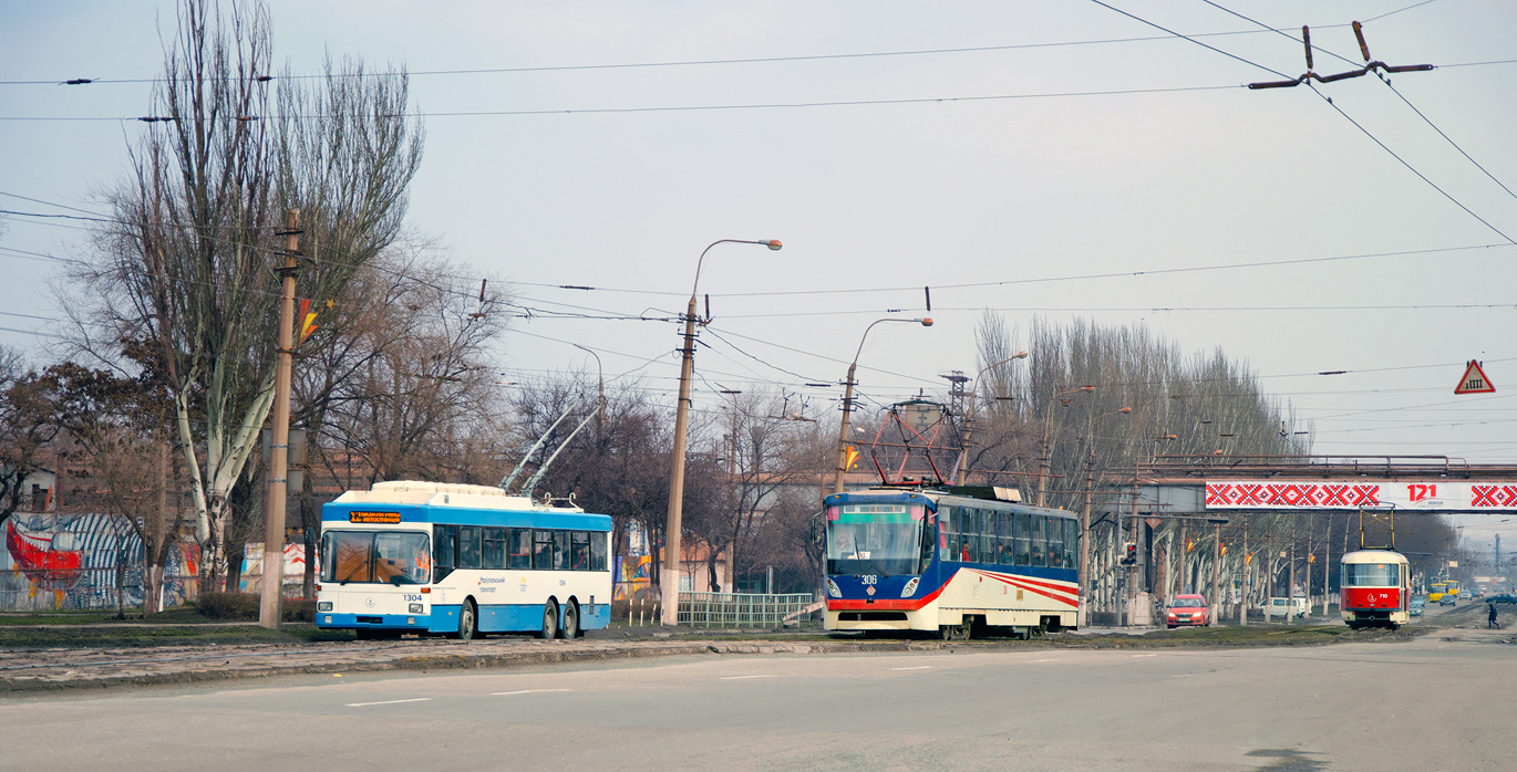 Мариуполь, MAN/Gräf & Stift 860 SL172HO № 1304; Мариуполь, К1 № 306